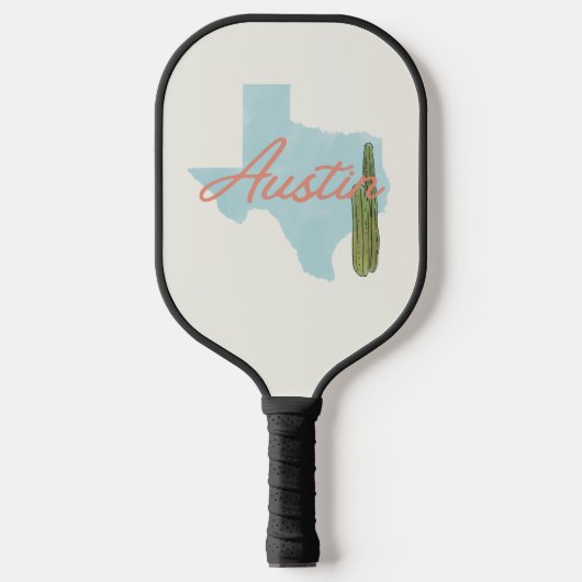 Austin Texas Pickleball Schläger (Vorderseite)