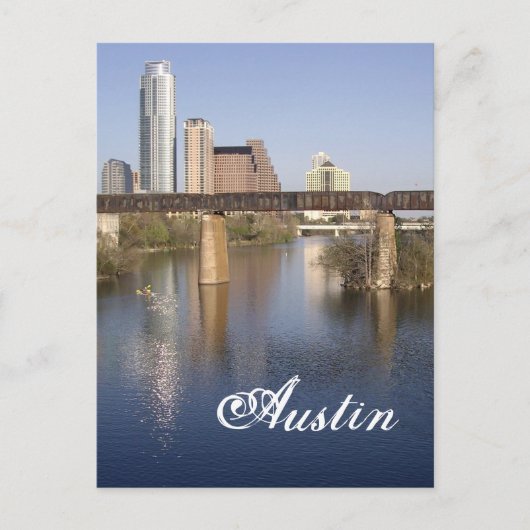 Austin Texas Postcard Postkarte (Vorderseite)