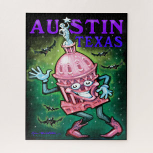 Austin Texas Poster Puzzle