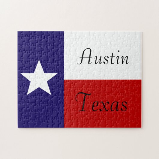 Austin Texas Poster Puzzle (Horizontal)