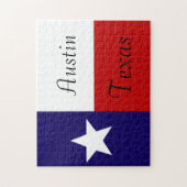 Austin Texas Poster Puzzle (Vertikal)