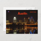 Austin, Texas Postkarte (Vorne/Hinten)