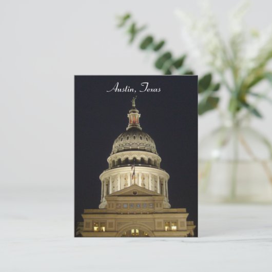 austin texas postkarte (Stehend Vorderseite)