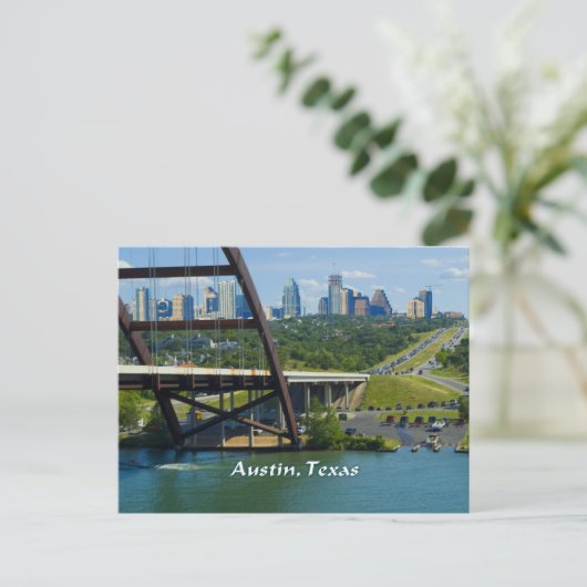 Austin, Texas Postkarte (Stehend Vorderseite)