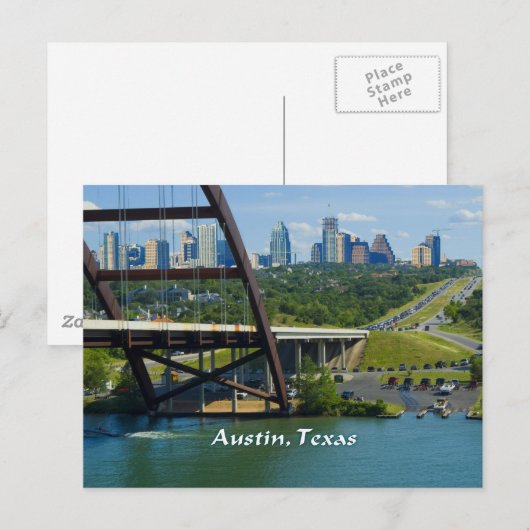Austin, Texas Postkarte (Vorne/Hinten)