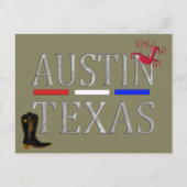 Austin Texas - Postkarte (Vorderseite)