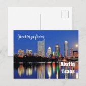 Austin Texas — Postkarte (Vorne/Hinten)