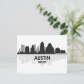Austin Texas Postkarte (Stehend Vorderseite)