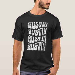 Austin Texas Retro 60er 70er Style gestört 1 T-Shirt