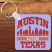 Austin, Texas Schlüsselanhänger (Vorderseite)