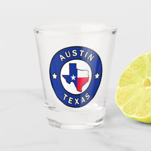 Austin Texas Schnapsglas