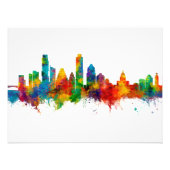Austin Texas Skyline Fotodruck (Vorne)