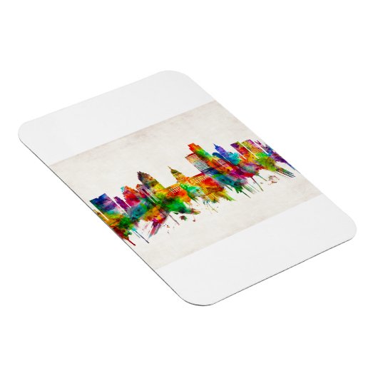 Austin Texas Skyline Magnet (Rechte Seite)