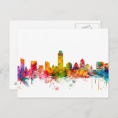 Austin Texas Skyline Postkarte (Vorne/Hinten)