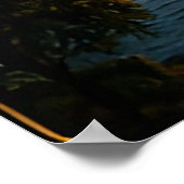 Austin Texas Skyline Reise Poster (Ecke)