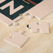 Austin Texas Skyline Reisen Art Vintag Puzzle (Seite)