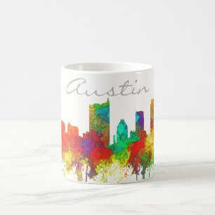 Austin Texas Skyline-SG Kaffeetasse