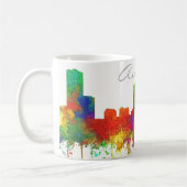 Austin Texas Skyline-SG Kaffeetasse (Links)