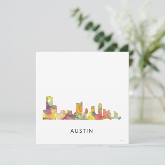 AUSTIN TEXAS SKYLINE WB1 - (Stehend Vorderseite)
