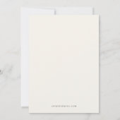 AUSTIN TEXAS Skyline Wedding Save the Date (Rückseite)