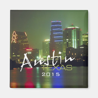 Austin Texas Souvenir Kühlschrankmagnet Change Yea