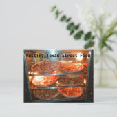 Austin Texas Street Food Postcard Postkarte (Stehend Vorderseite)