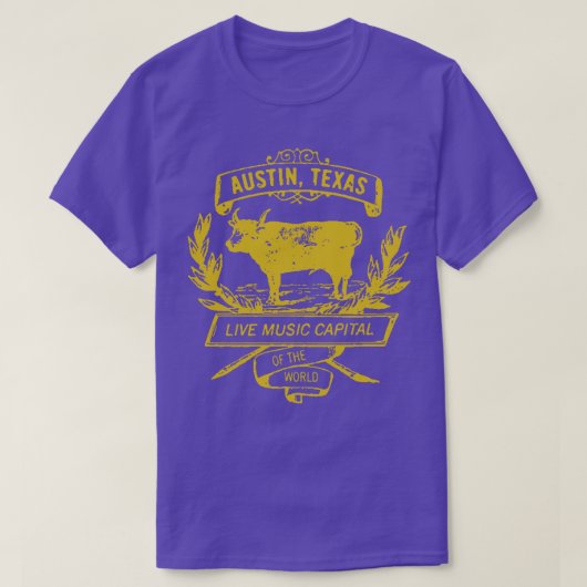 Austin Texas T-Shirt (Design vorne)