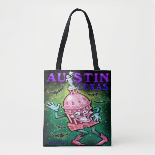 Austin Texas Tote Bag Tasche (Vorderseite)