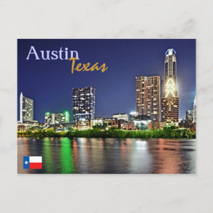Austin, Texas, U.S.A. Postkarte
