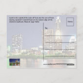 Austin, Texas, U.S.A. Postkarte (Rückseite)