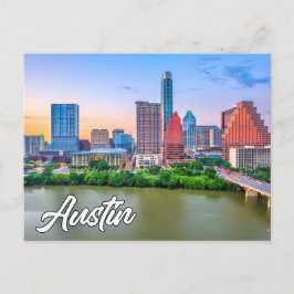 Austin, Texas, USA Postkarte