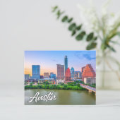Austin, Texas, USA Postkarte (Stehend Vorderseite)