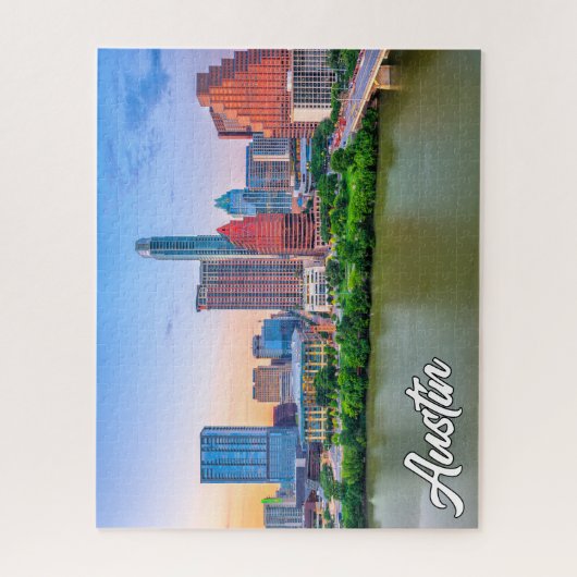 Austin, Texas, USA Puzzle (Vertikal)