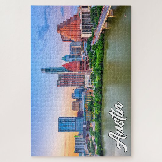 Austin, Texas, USA Puzzle (Vertikal)