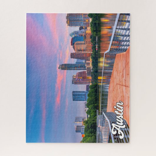 Austin, Texas, USA Puzzle (Vertikal)