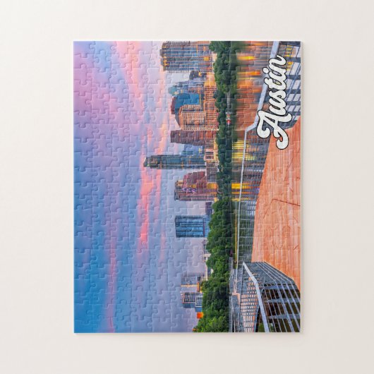 Austin, Texas, USA Puzzle (Vertikal)