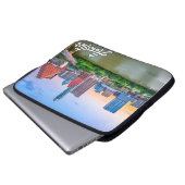 Austin, Texas, Vereinigte Staaten Laptopschutzhülle (Vorne Knopf)