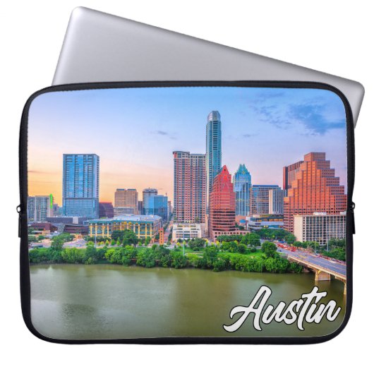 Austin, Texas, Vereinigte Staaten Laptopschutzhülle (Vorderseite)