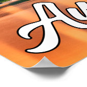 Austin, Texas, Vereinigte Staaten Poster (Ecke)