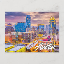 Austin, Texas, Vereinigte Staaten Postkarte