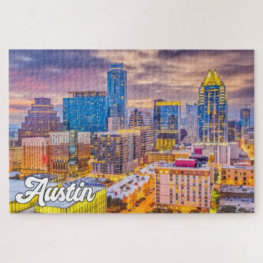 Austin, Texas, Vereinigte Staaten Puzzle (Horizontal)