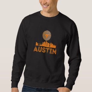 Austin Texas Vintag Sunset Sweatshirt