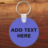 Austin, Texas Vintager Schlüsselanhänger (Rückseite)