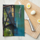 Austin, Texas von 360 Bridge Handtuch (Viertel Falte)