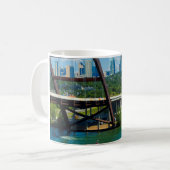 Austin, Texas von 360 Bridge Kaffeetasse (Vorderseite Links)
