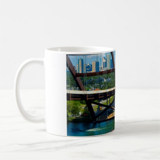 Austin, Texas von 360 Bridge Kaffeetasse (Links)