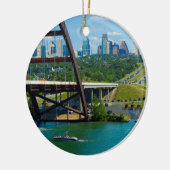 Austin, Texas von 360 Bridge Keramikornament (Links)
