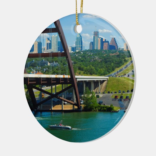 Austin, Texas von 360 Bridge Keramikornament (Links)