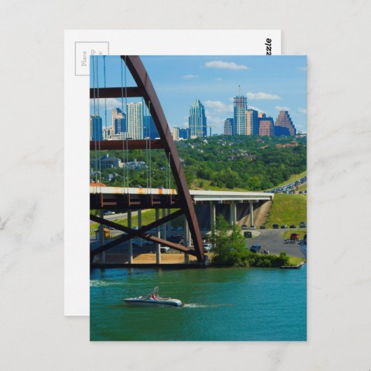 Austin, Texas von 360 Bridge Postkarte (Vorne/Hinten)