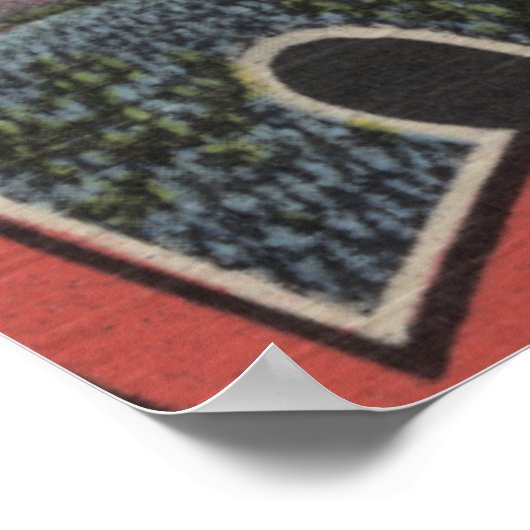 Austin, TexasLarge Letter ScenesAustin, TX Poster (Ecke)